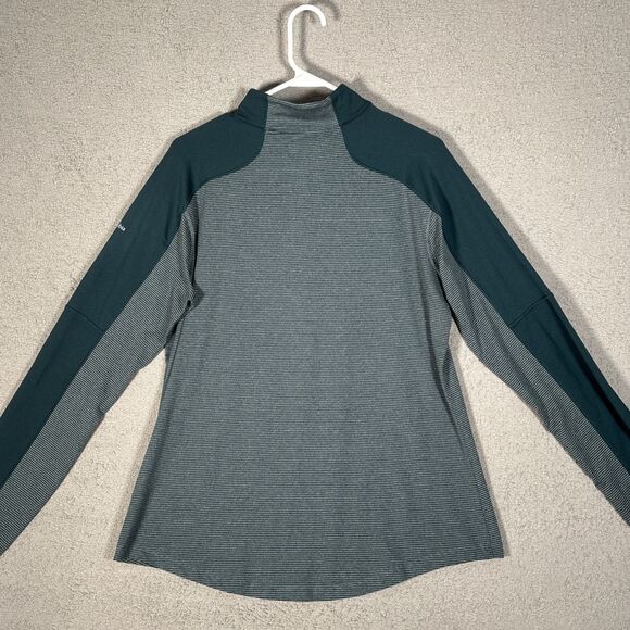 Columbia Cross Trails Half Zip Long Sleeve Pullover Shirt Womens Size XL Green - Picture 9 of 11